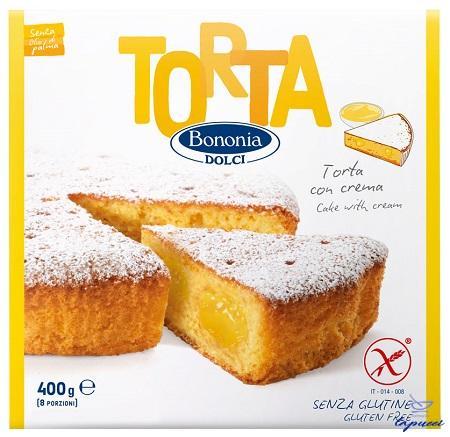BONONIA DOLCI TORTA CON CREMA SENZA GLUTINE 400 G